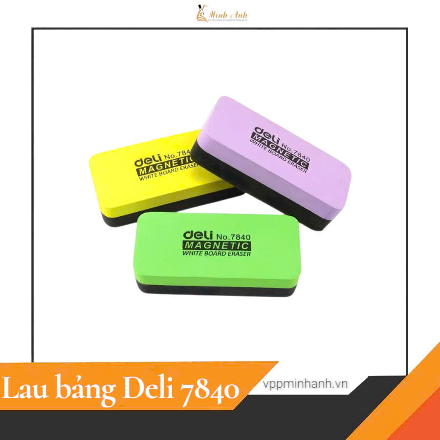 Lau bảng Deli nam châm